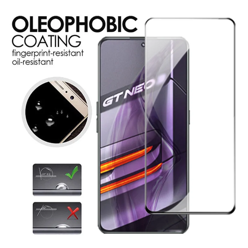 realme gt 2 pro Tempered Glass For realme gt neo 5 Screen Protector realme gt neo 3t Glass Front Protective Film realme gt neo 2T Camera Film realme gt neo 3 Pelicula de Vidro realme gt2