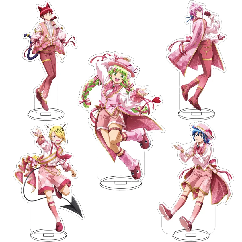 16CM Anime Welcome to Demon School! Iruma-kun Iruma Suzuki Clara Valac Alice Asmodeus Acrylic Stand Figure Cos Ornaments Gifts