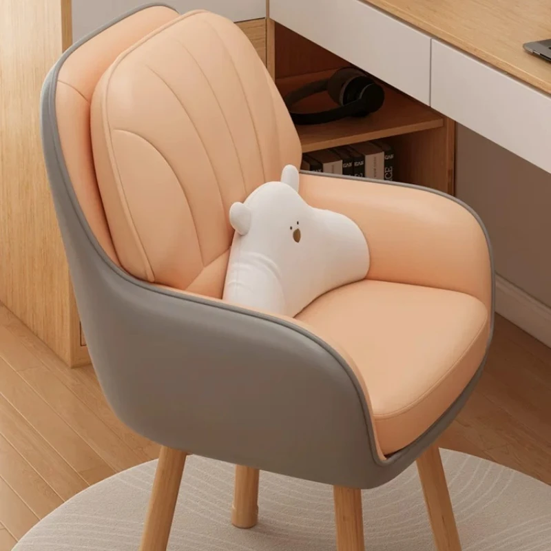 High Back Swivel Office Chair Rolling Bedroom SalonErgonomic Office Chair Lounge Gaming Computer Silla De Oficina Furniture