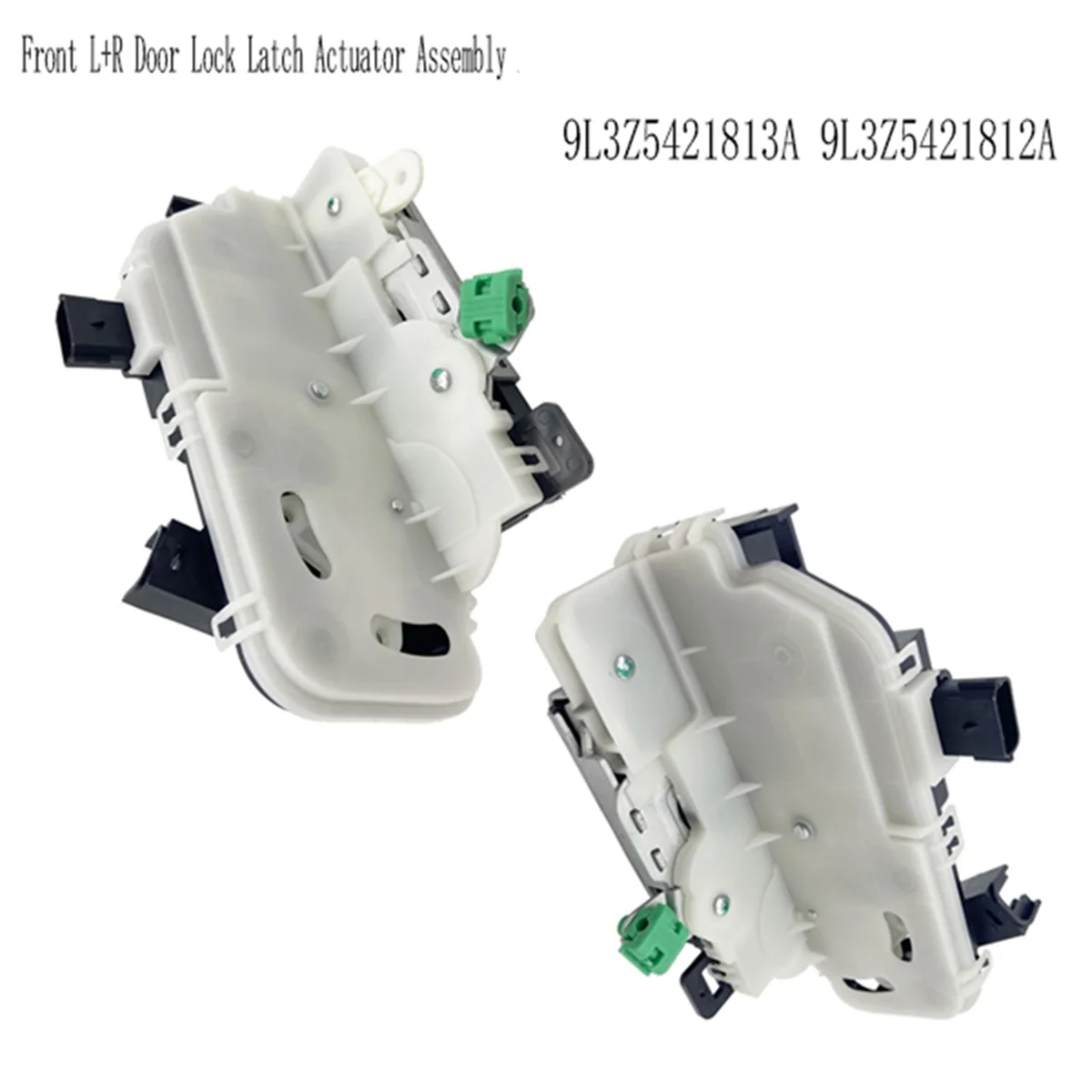 مجموعة المحرك بمزلاج قفل الباب الأمامي لسيارة Ford Explorer، F150 2009-2019، Taurus، Lincoln MKS، 9L3Z 5421813 أ، 9L3Z 5421812 أ -T45C