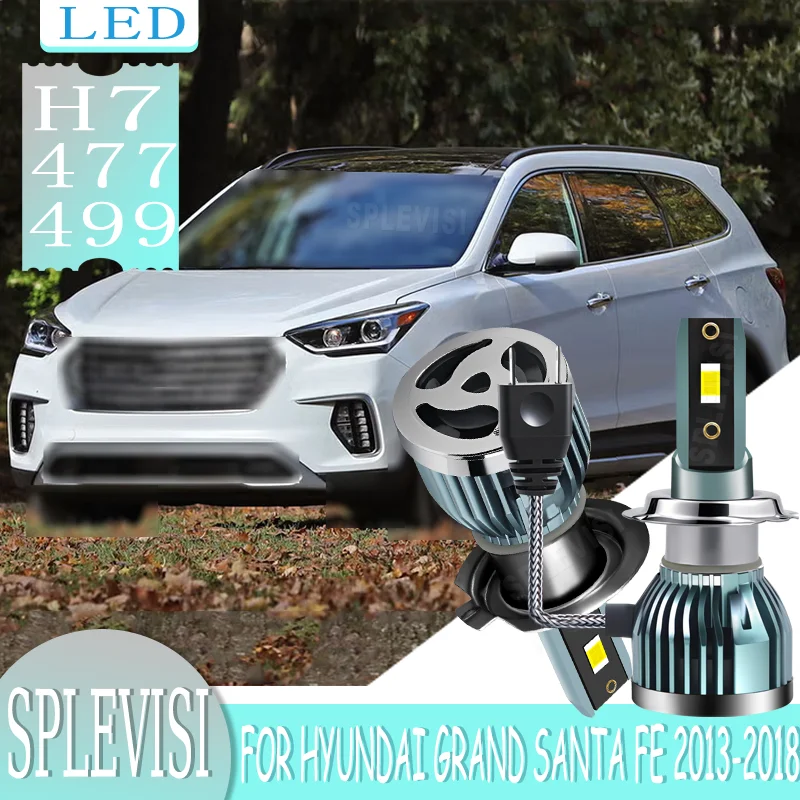 

Пыленепроницаемые лампы для фар со сроком службы 60000 часов Plug and Play, подходят для Hyundai Grand Santa Fe 2013 2014 2015 2016 2017 2018