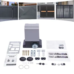 6*1M stojaki lub 750W 1400 obr./min automatyczna elektryczna brama przesuwna/zestaw silnika do otwierania drzwi z pilotem