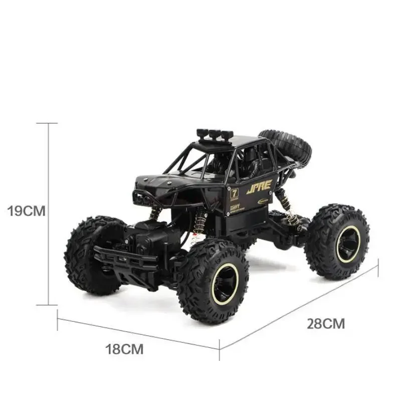 1:12 / 1:16 samochód 4WD RC ze światłami Led 2.4G Radio samochody zdalnie sterowane Buggy Off-Road zabawki-ciężarówki sterowania dla dzieci