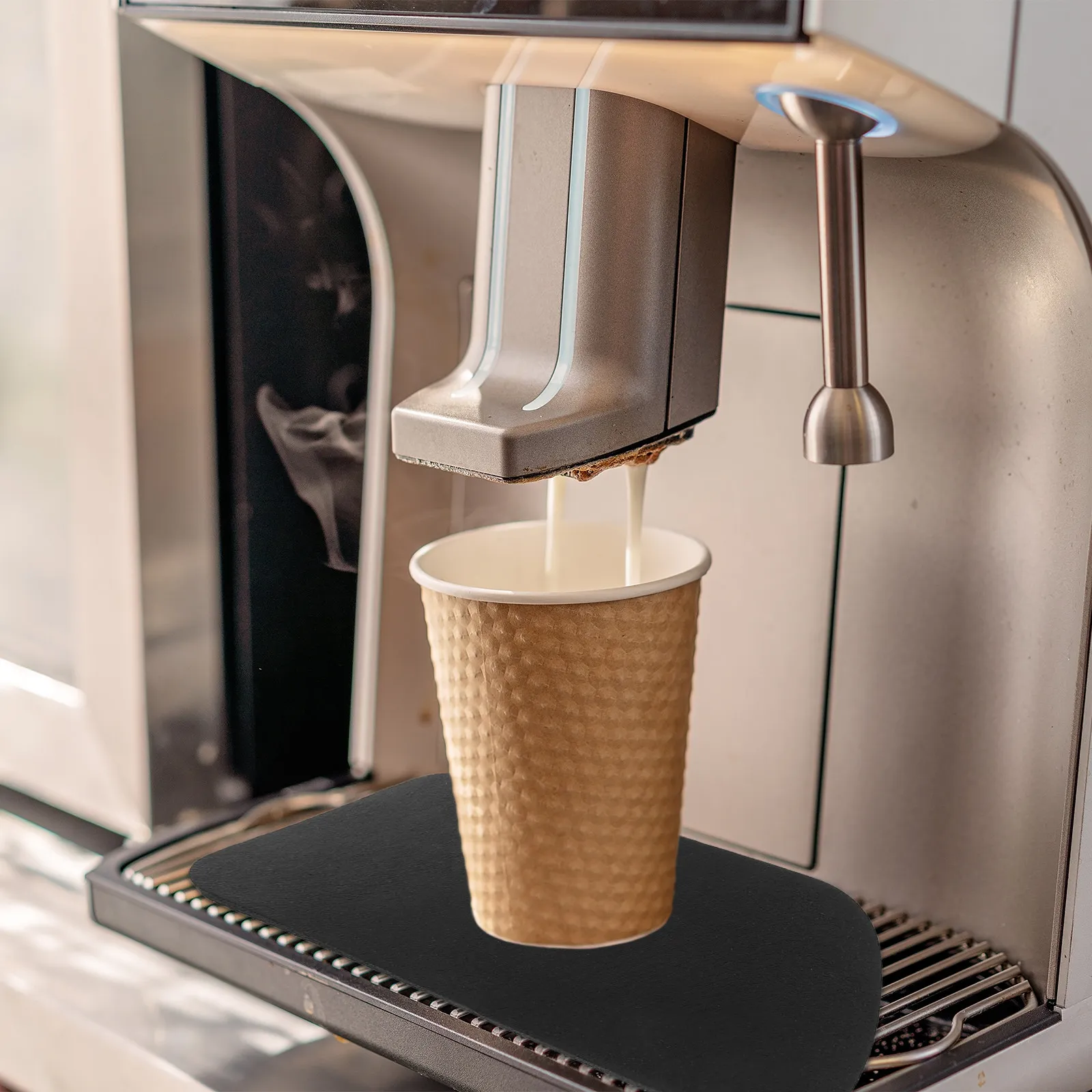 Refrigerator Water Drip Catcher Absorbent Spill Proof Mat for Fridge Dispenser Tray Easy Clean