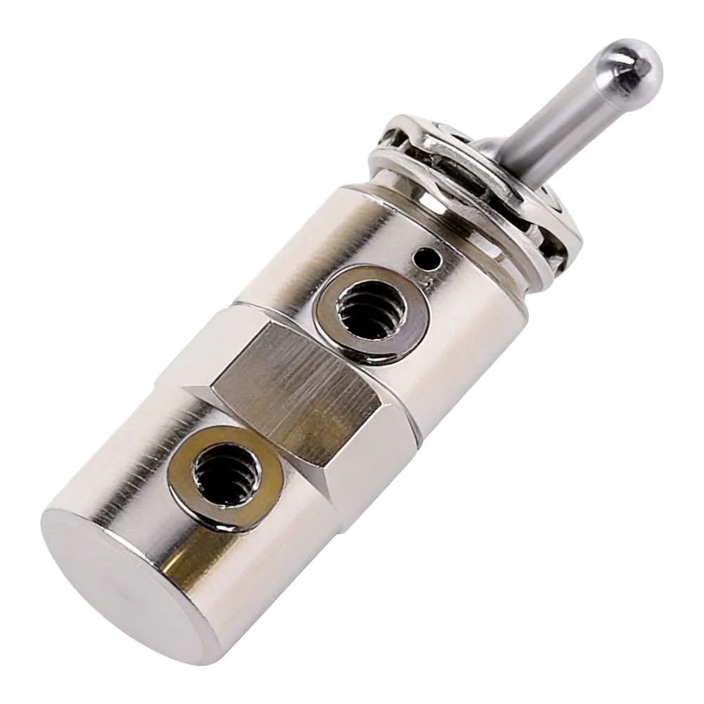 Mechanical Pneumatic Valve TAC4V 2 Position 5 Way Switch with 6mm Connector for Pneumatic Control Applications