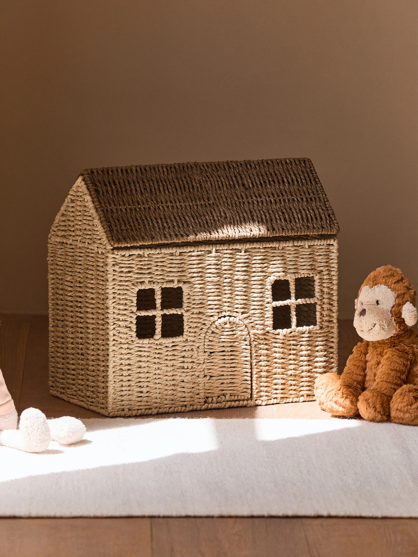 japanese-handwoven-willow-toy-storage-basket-paper-woven-miscellaneous-snacks-laundry-basket-children's-room-decoration
