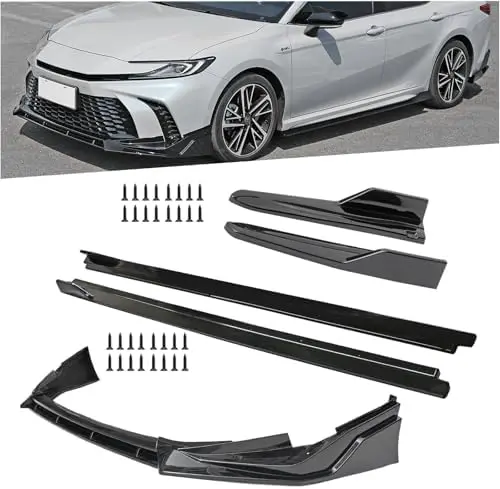 

Front & Side Lip + Rear Diffuser for 2024-2025 Camry LE/XLE/SE/XSE – Glossy Black (3PC Set)