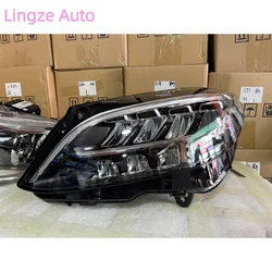 Fit For Mercedes-Benz C Headlight 2019-2023 W205 C-Class LED Headlamps Half Assembly Plug And Play Upgrade And Modification