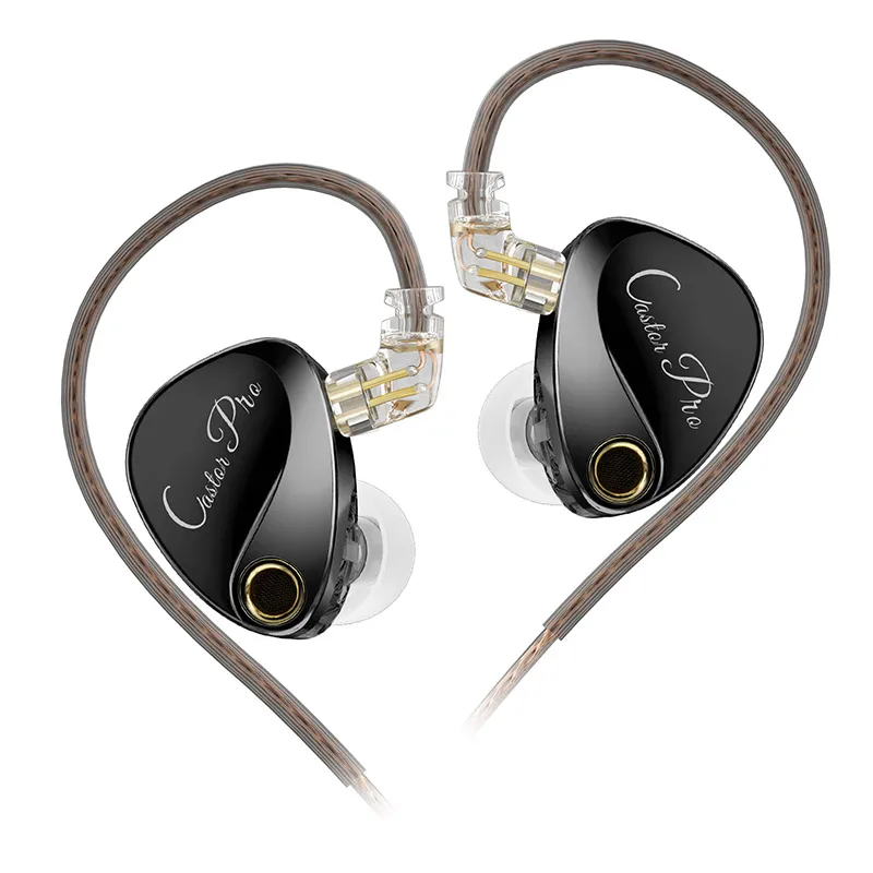 KZ Castor PRO 2DD Dynamic in Ear Earphones High-end Tunable Earphones Stets A New Benchmark for Hfi Sound Quality Bass Headsets