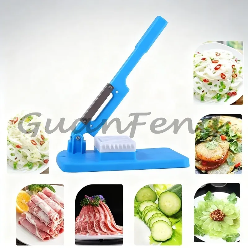Multifunctional desktop frozen meat cutter, beef and mutton rolls to cut fruits and vegetables, herbs, kitchen tools