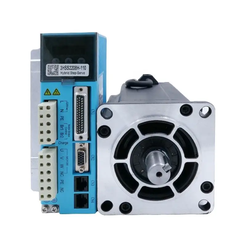 JMC 110J12190EC-1000+3HSS2208H-110 Easy Servo Hybrid Stepper Motor Drive Set 2 Phase 20N.m 6.8A Nema 42 for CNC Machine Router