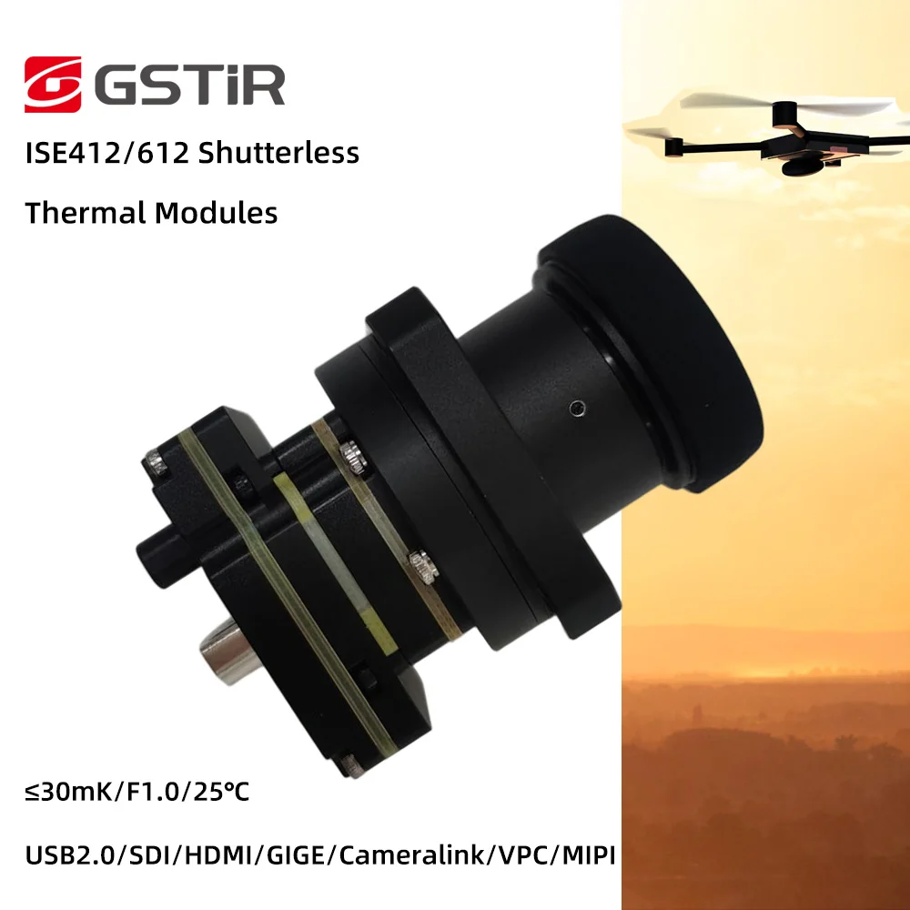 GST ISE612 12um Pixel Size 640x512 Infrared Imaging Module CameraLink/USB/GigE/MIPI Infrared Camera Thermal For Land Vehicles