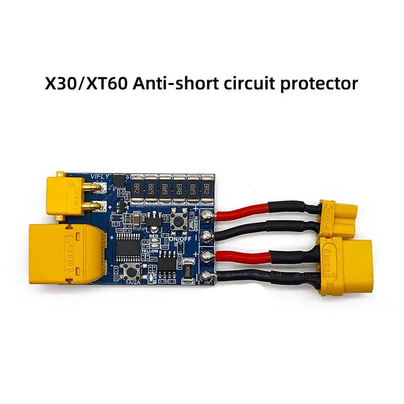 VIFLY Shortsaver2 XT30/60 Head Fuse Short Circuit Protector for FPV Drones and Racing Drones