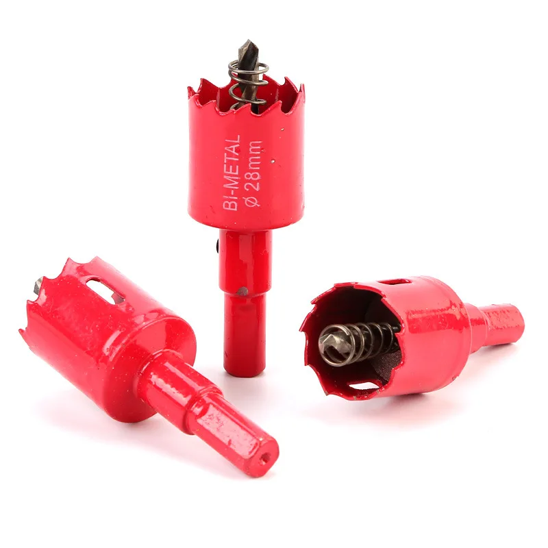 MI Kim Loại M42 15Mm-55Mm Bit Lỗ Cưa Xoắn Khoan Cắt Công Cụ Điện Lỗ Khoan Bộ nghề Mộc Dụng Cụ Gỗ Thép Không Gỉ Sắt