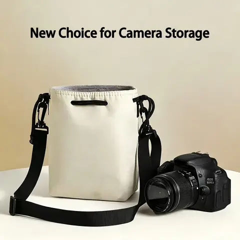 Leather Camera Shoulder Bag Waterproof Protective Pouch For Sony RX100 ZV1 Fuji X100V Ricoh GR Canon G7X Leica Compact Camera