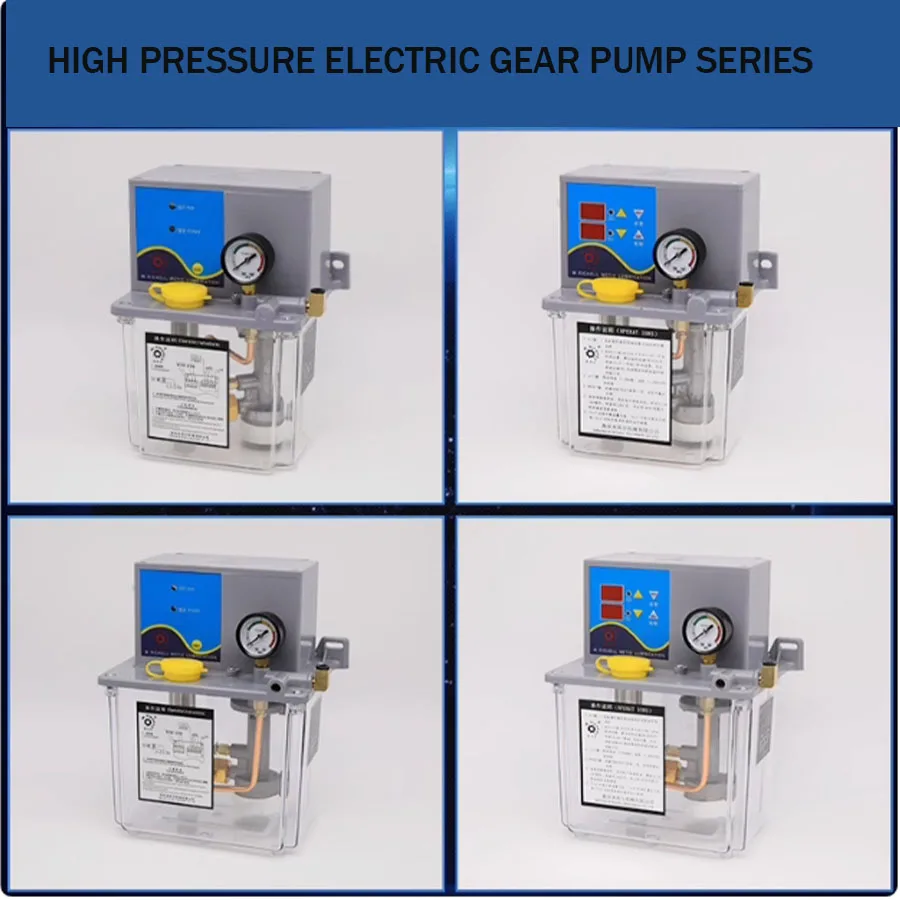 

Dual digital electric lubrication pump/automatic lubrication pump/machine tool oil injection pump with a diameter of 6 oil pipes