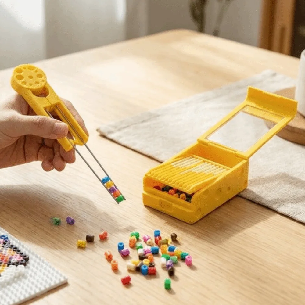 Dust-proof Bead Sorting Tray with Lid Precision Tools 3D Printed Bead Tool Set Save Time Efficient Bead Organizer Tray