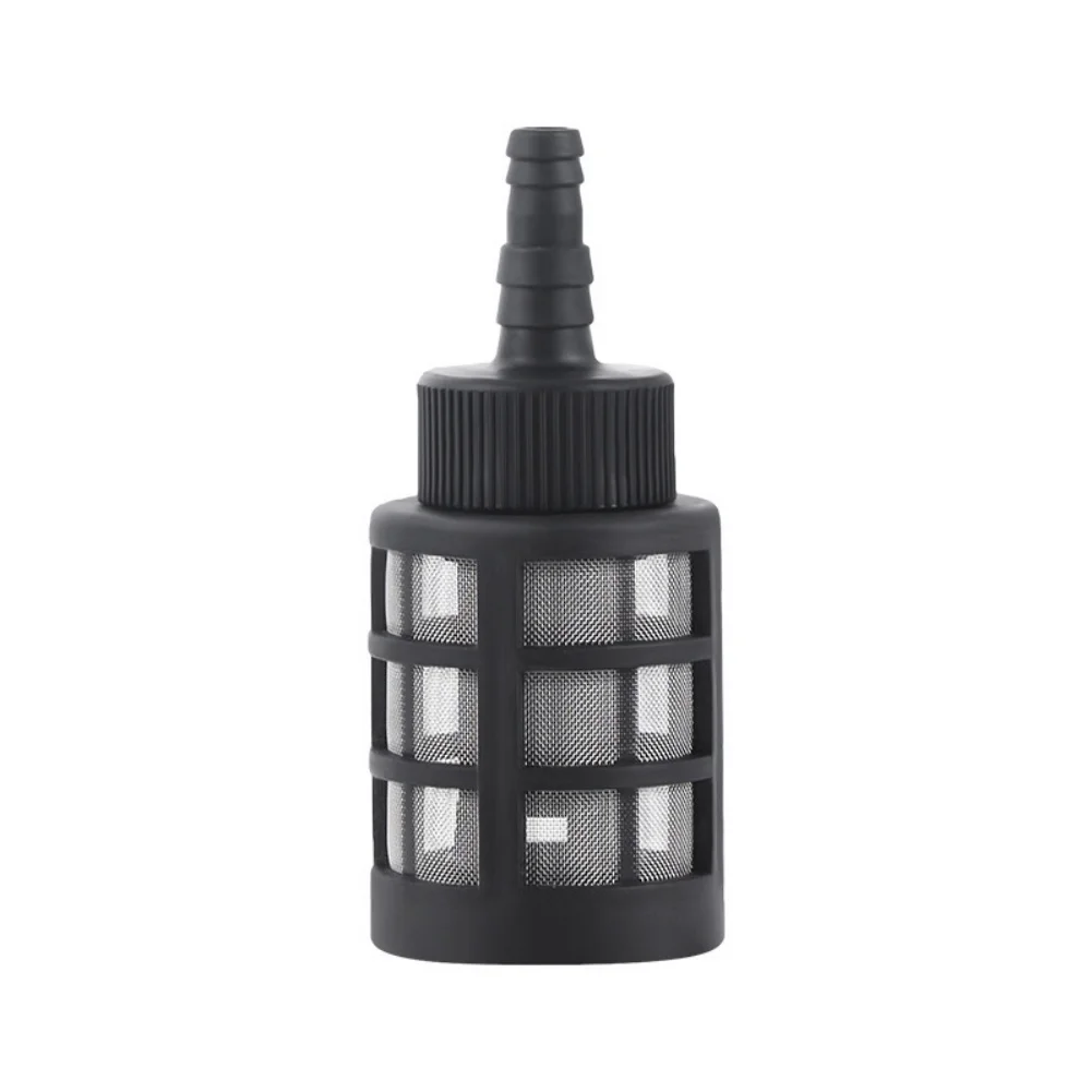 Rechargeable Water Spray Filter Nozzle for Garden Car Wash Energy Saving ABS Black Filter Screen Portable Design