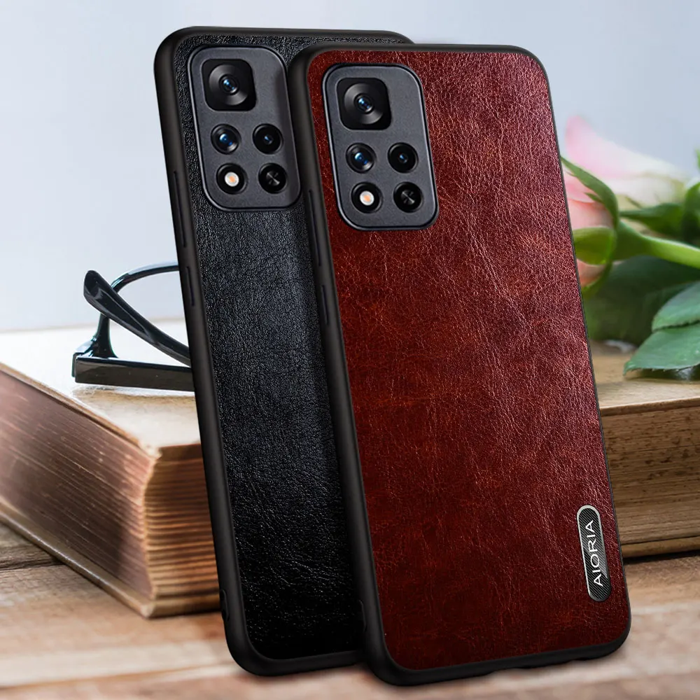 Case for Xiaomi Redmi Note 11 Pro 5G wood Like TPU silicone PC wood pattern PU leather skin covers for Xiaomi Redmi Note 11 Pro