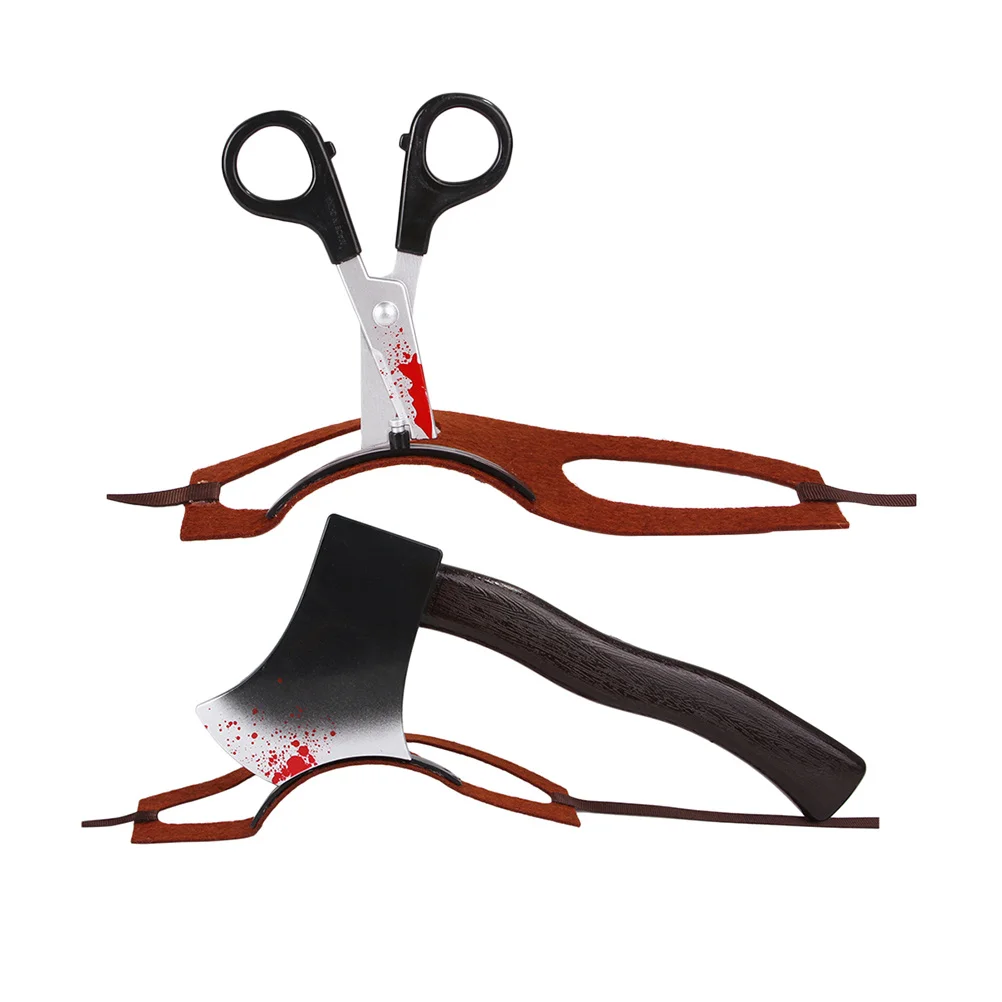 

Pet Cosplay Hat Size S Artificial Scissors Headdress Funny Soft Comfortable Halloween Party Dog Puppy Hat Photo Props