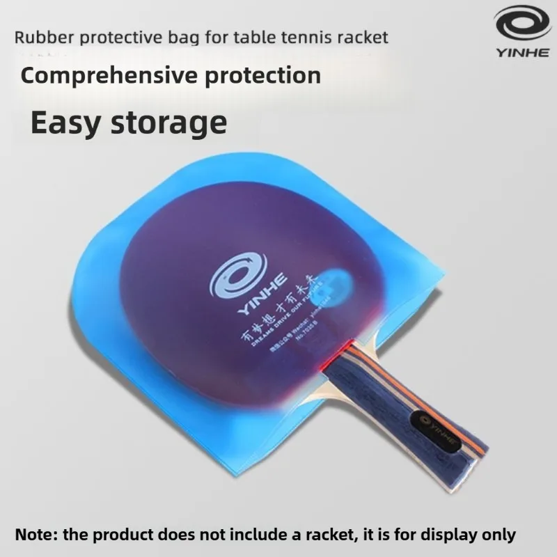 YINHE مضرب تنس الطاولة غطاء حقيبة U-شكل بينغ بونغ مضرب طبقة رقيقة واقية مقاوم للماء الغبار لمجداف بينغ بونغ والمطاط #2