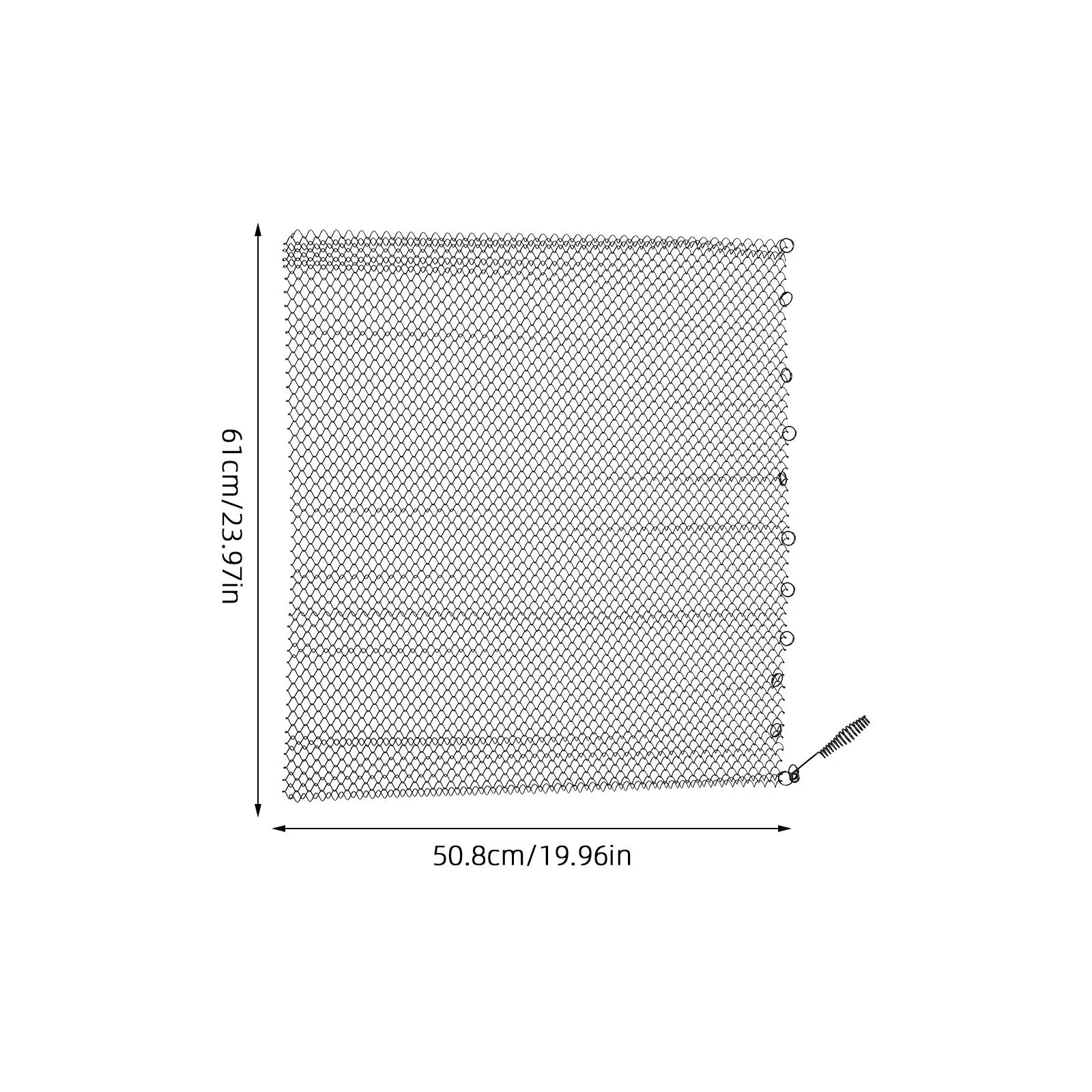 2 pezzi camino rete schermo tenda pannelli metallici decorativi braciere interno accessorio ricambio focolare 24x20
