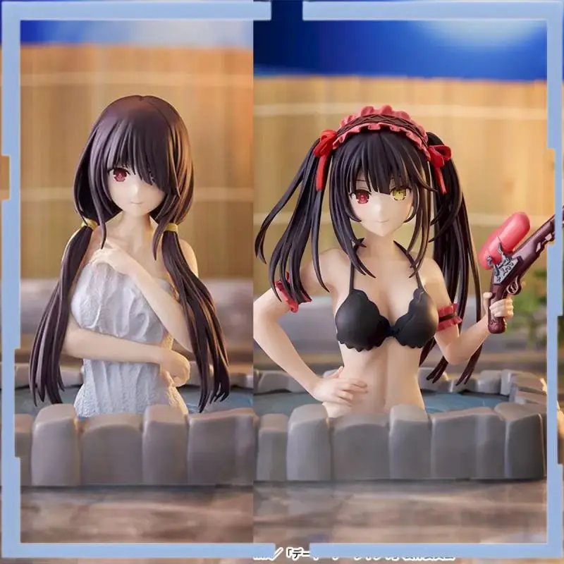 In Magazzino Genuino Sega Data A Live Tokisaki Kurumi Hot Spring Park Pistola Ad Acqua Bikini Nightmare Collezionista Figura Modello Giocattolo Regalo