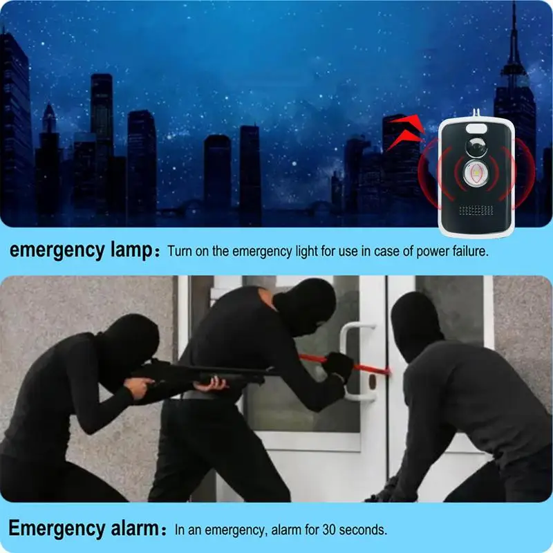 Perimeter Trip Alarm Anti-Theft Outdoor Camping Alarm Wildlife Warning Device For Outdoor Camping Property Safety Night Fishing