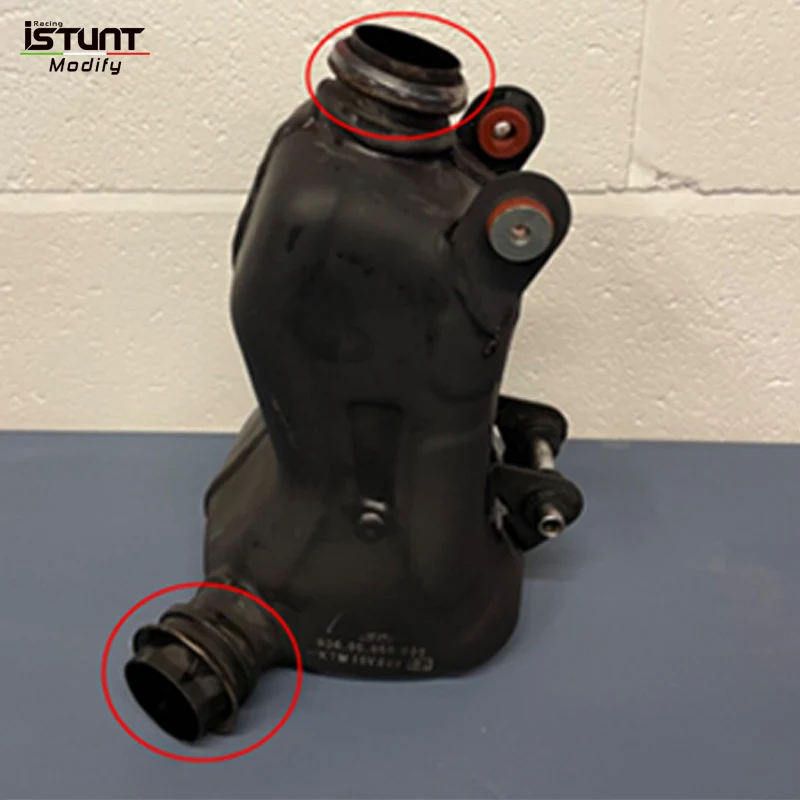 For KTM DUKE 125 250 390 RC390 2017 2018 2019 2020 SVARTPILEN 401 Motorcycle Exhaust Escape System Muffler Link Pipe Gasket - view 2