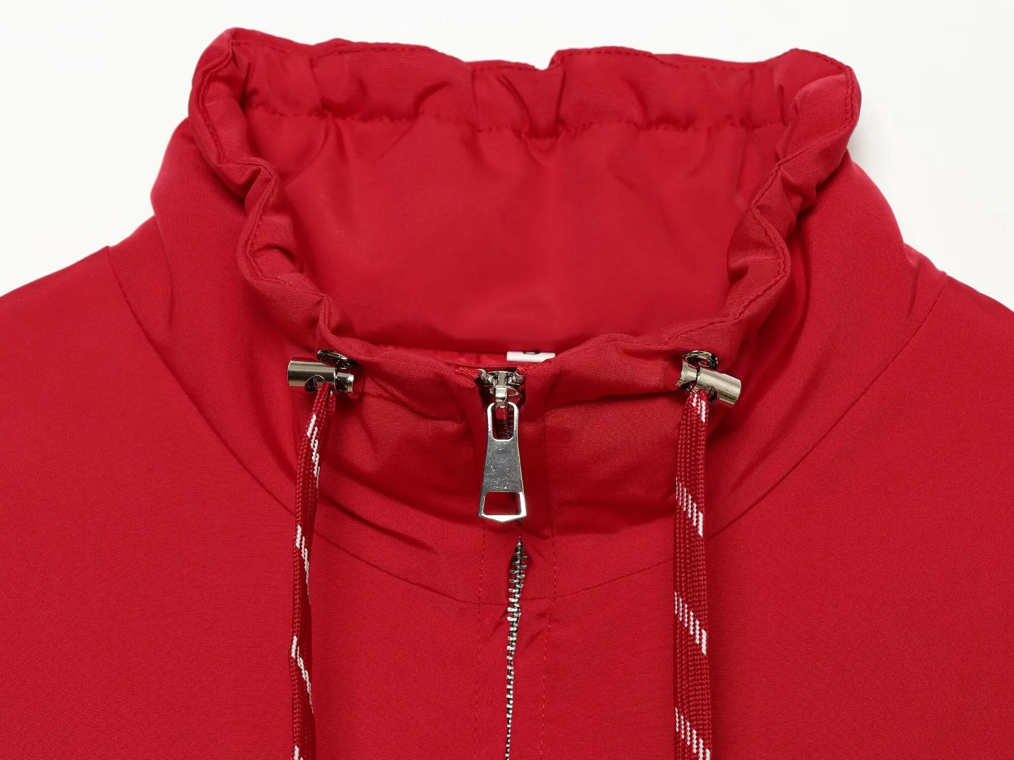 TFMLN Winter Damen Baumwollmantel, Neuer Vielseitiger Lässiger Langarm-Stehkragen-Jacke mit Kordelzug, Warme Einfarbige Baumwolljacke für Frauen – Detail 7