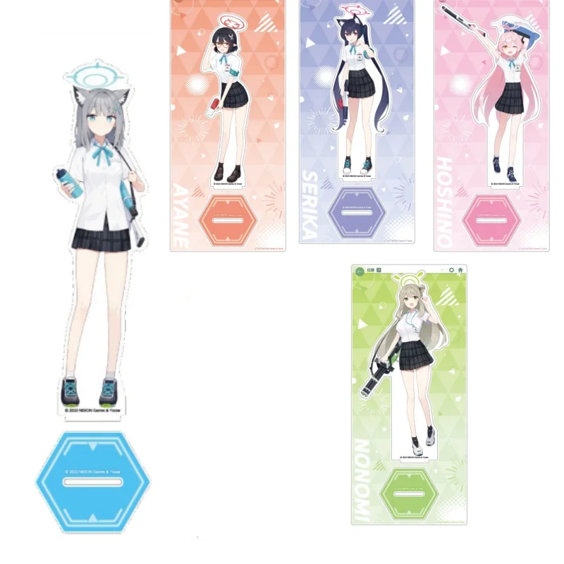 

Hot Anime Blue Archive Acrylic Stand Cosplay Action Figures Standing Model Plate Desk Decor Fan gifts 15cm