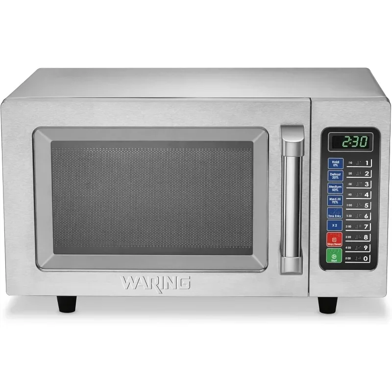 New,WMO90 Medium Duty Microwave Oven, 0.9 Cubic Feet, 10 Programmable Memory Settings, 5 Power Levels
