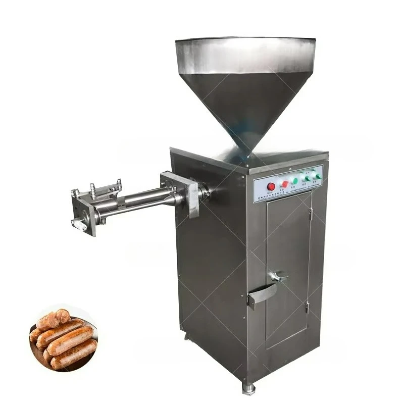 Customizable Langrui Industrial Vacuum Sausage Filling Machine Pneumatic Quantitative Kink Enema Machine