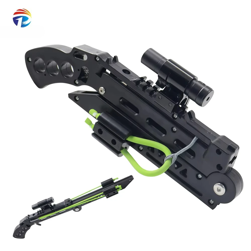Foldable Slingshot Set Dual‑Purpose Outdoor Practice Catapult Kit with Full Accessories for Target Shooting Sport Entertainment