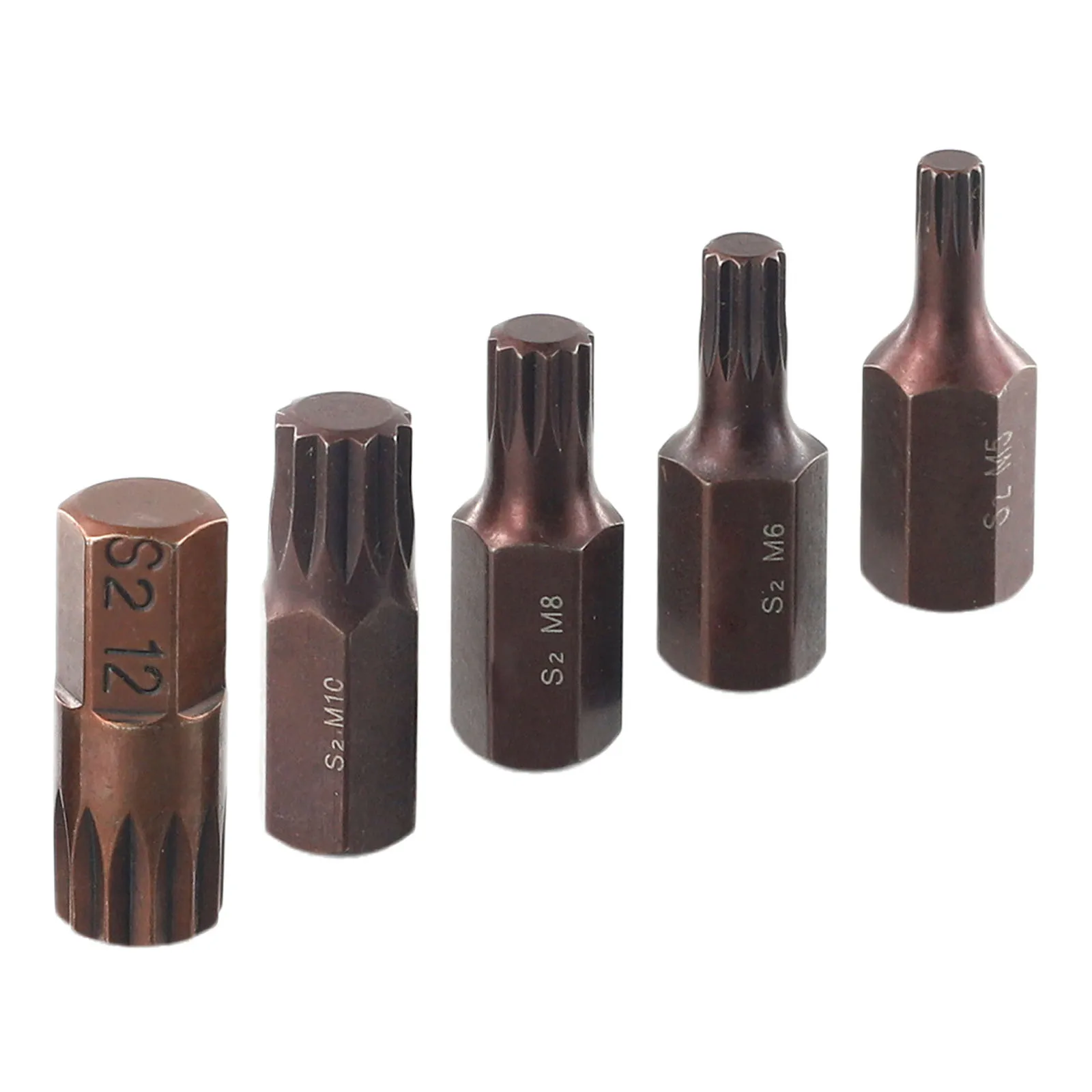 

5pcs Star Screwdriver Bit M5/M6/M8/M10/10mm Hex Shank For Alloy Steel Screwdriver Head Drill Bits Tool Accessories