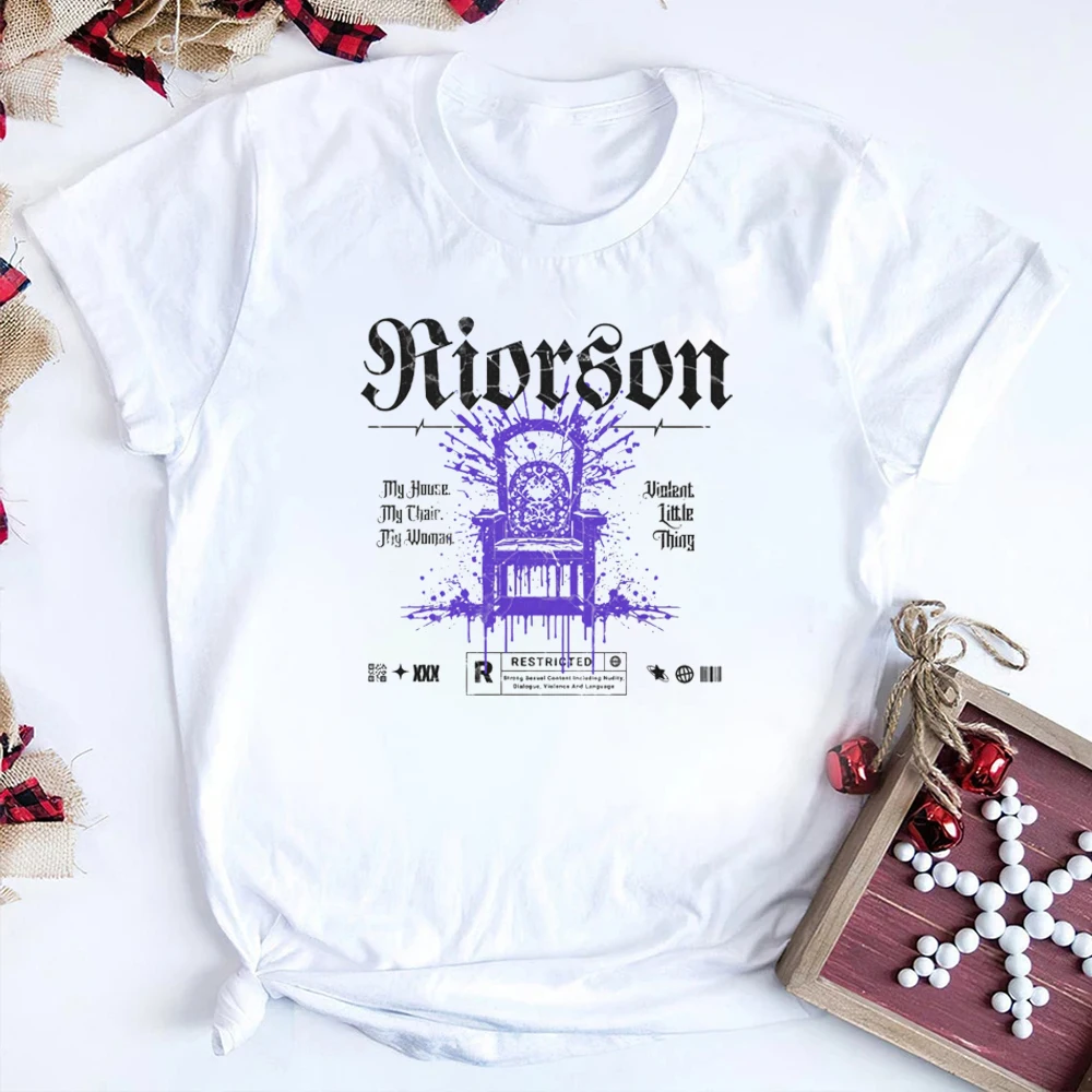 Riorson House Shirt Licensed Fourth Wing Merch My House My Chair My Woman T-shirt Xaden Violet Rebecca Yarros Iron flame Shirt