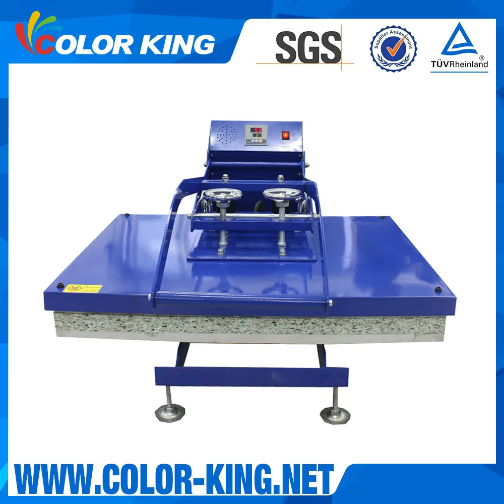 رائجة البيع الصناعية 60*80 تنسيق كبير الحجم آلة الصحافة الحرارة الطباعة التسامي