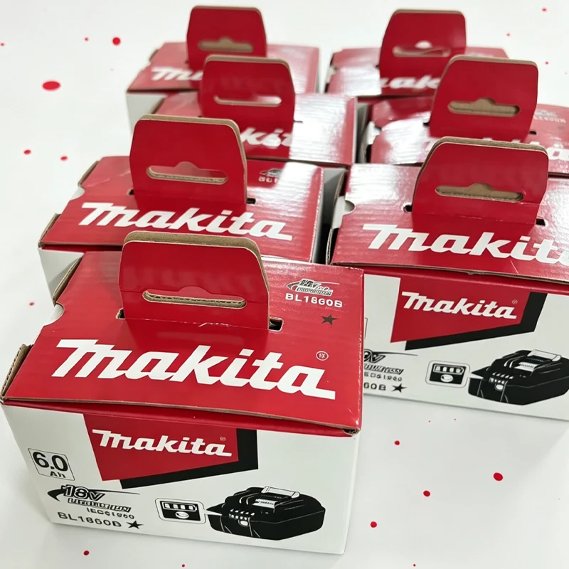 

Genuine 6000mAh 6Ah Li-ion Makita BL1860 Battery Replacement for 18V LXT Tools with BMS Compatible with BL1840 Screwdriver