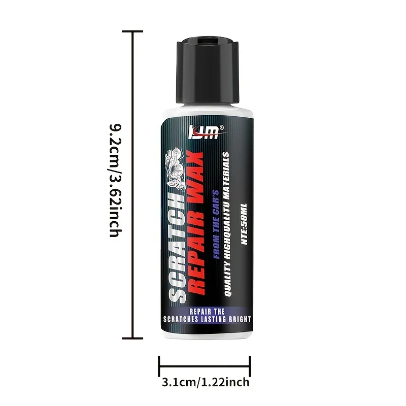 KJM automotive scratch repair protection and rotary removal polishing agent, automotive wax paint polishing repair formula