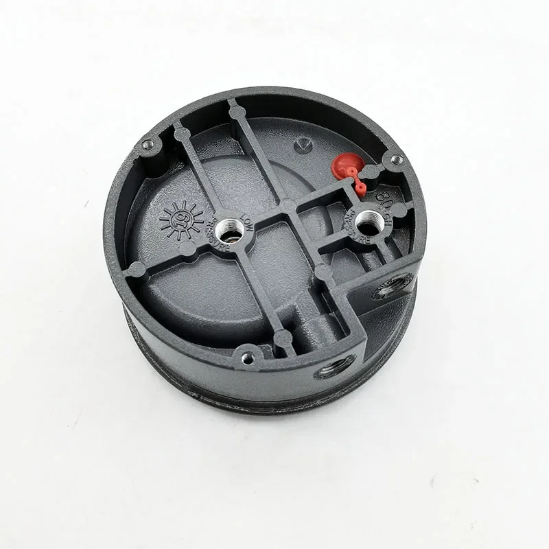 مؤشر دائري مقياس ضغط الرياح الإيجابية والسلبية 0-60 Pa مقياس فرق ضغط الهواء الصغير #2