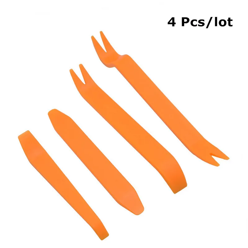 

4Pcs Car Auto Trim Removal Tool Kit Car Interior Pry Disassembly Tools Car Door Clip Audio Radio Trim Panel Dashboard Installer