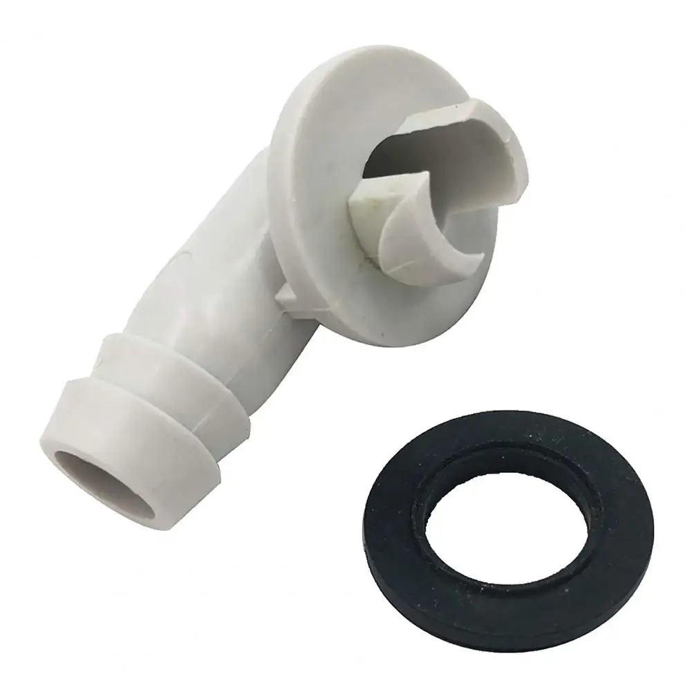 Conditioner Drain Connector Sturdy Blended 1.8 Inch Weather Resistant Versatile Air Conditioning Unit Elbow For Air Conditioning