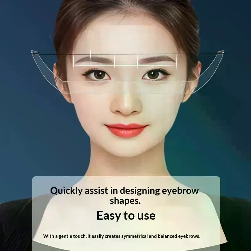 Microblading Eyebrow Mapping Ruler Permanent Makeup Brow String Pre Inked Tattoo Bow And Arrow Line Drawing Auxiliary Tool