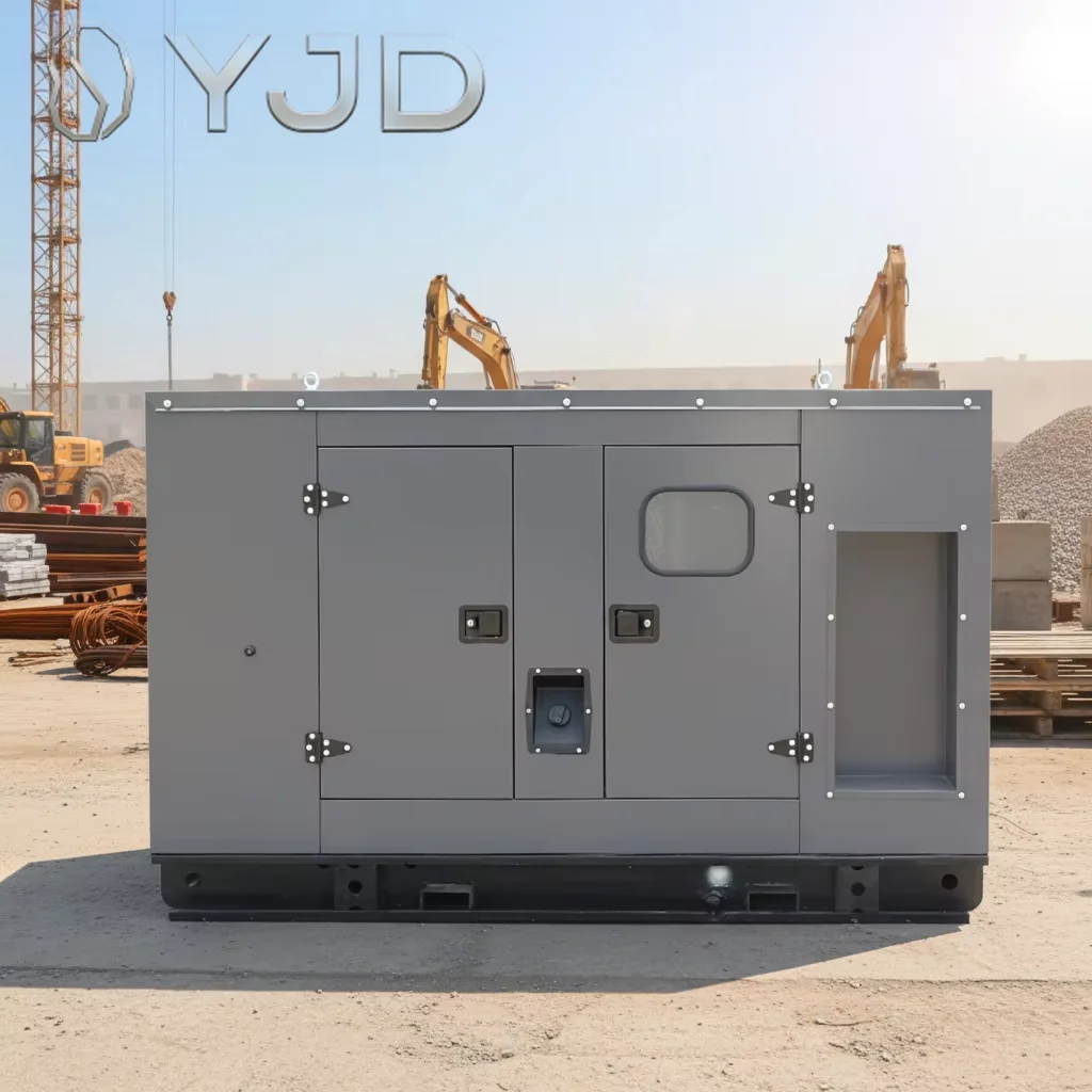 Open Frame Silent Diesel Generator Set 100KW with Pure Copper Brushless Auto Start ATS Single Phase AC Output 1800/1500 RPM