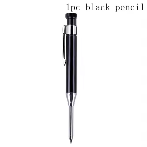 6Colors 2.8mm Metal Solid Carpenter Mechanical Pencil with Sharpener 2B Lead Core Deep Hole Construction Marking Scriber Tool - Image 22