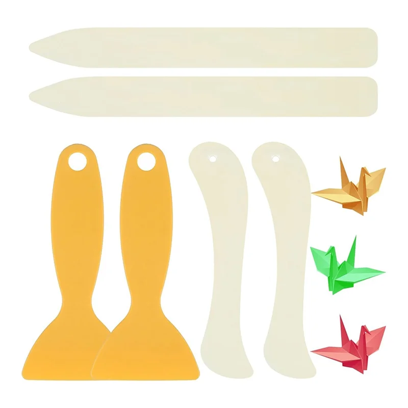 TA-18X Bone Folder Tool, Paper Folding Tools,Plastic Bone Folder Paper Creaser