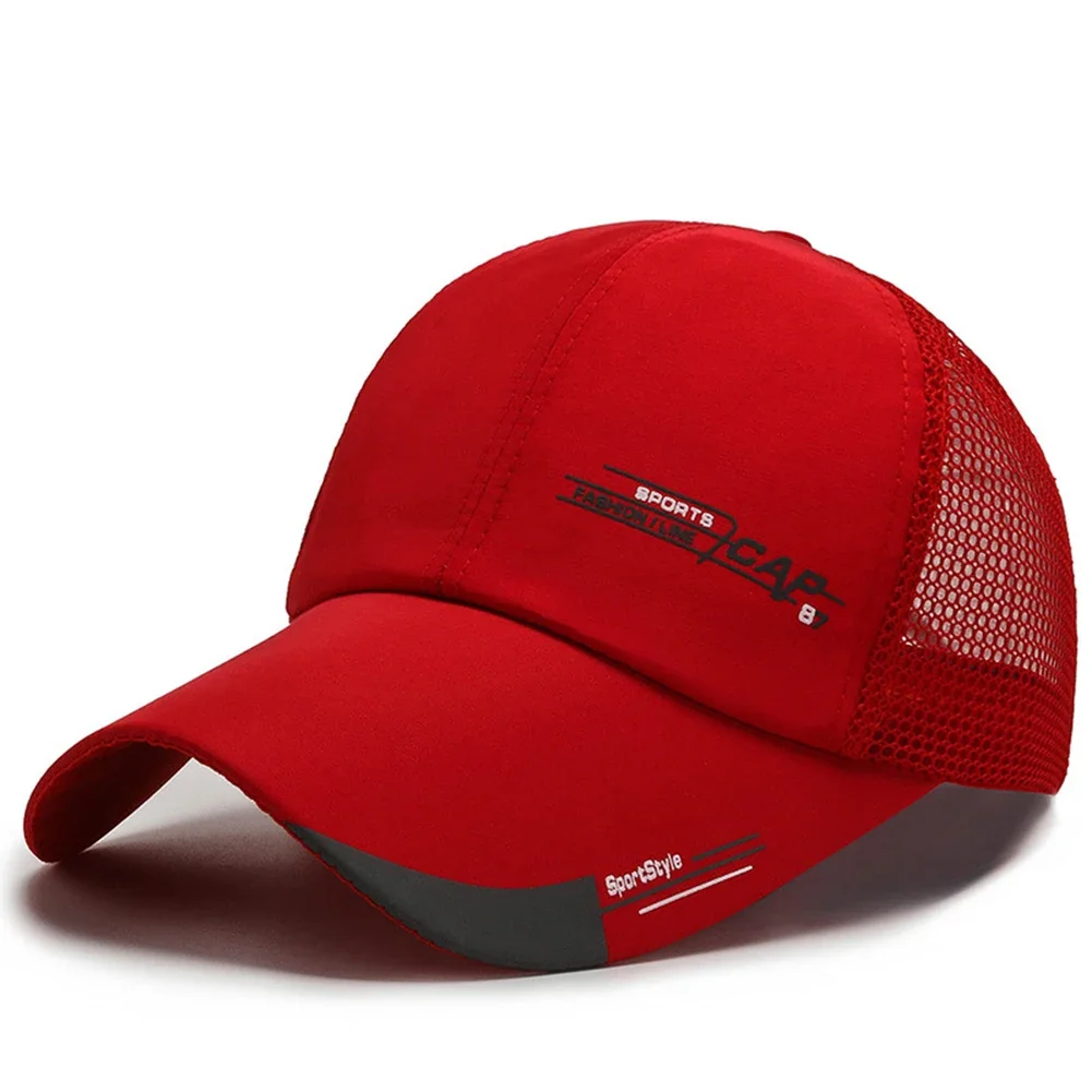 Men/Women Baseball Cap Label-Stick Sunhat Outdoor Breathable Hip-Hop Baseball Hats Casquette Adjustable Multicolor Sports Cap