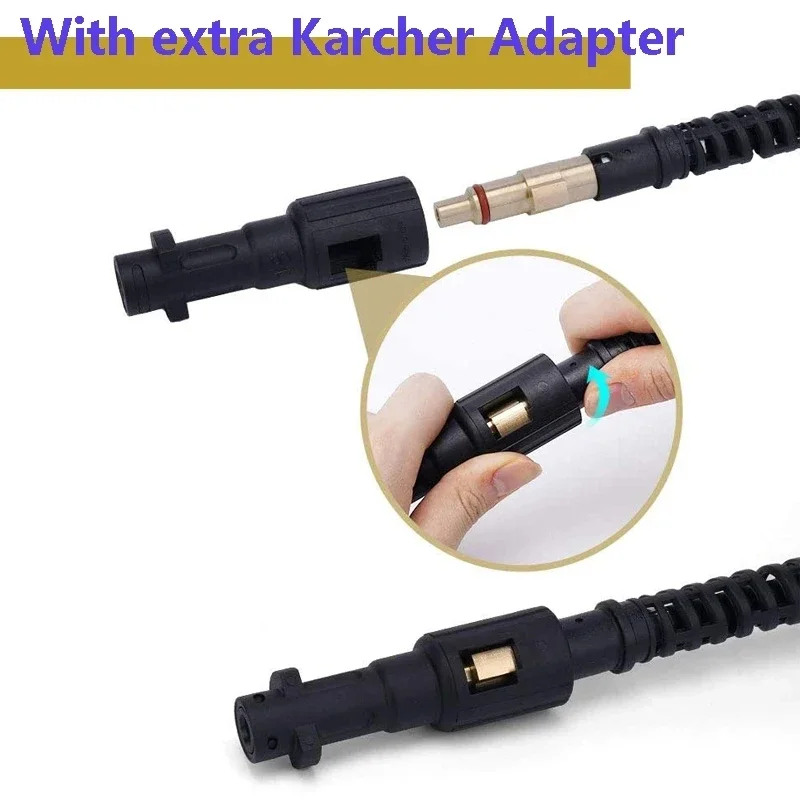 Customizable High Pressure Clean Pipe Sewer Drain Water Cleaning Hose Tube for Karcher K1 K2 K3 K4 K5 K6 K7 High Pressure Washer