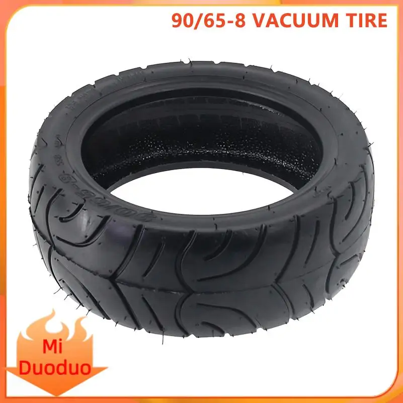 

Прочные бескамерные шины 90/65-8 для скутеров, обеспечивающие отличное сцепление и комфорт для небольших скейтбордов.