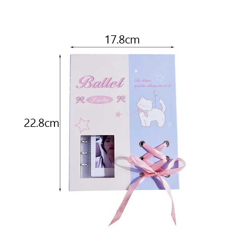 1 قطعة Kpop المعبود الشريط بطاقة ألبوم Ins نمط ألبوم صور جمع كتاب 3 بوصة 4 شبكة حامل بطاقة الصور جمع كتاب القرطاسية المدرسية